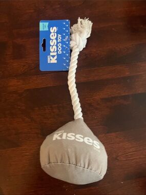Hershey Kiss Plush Rope Dog Toy